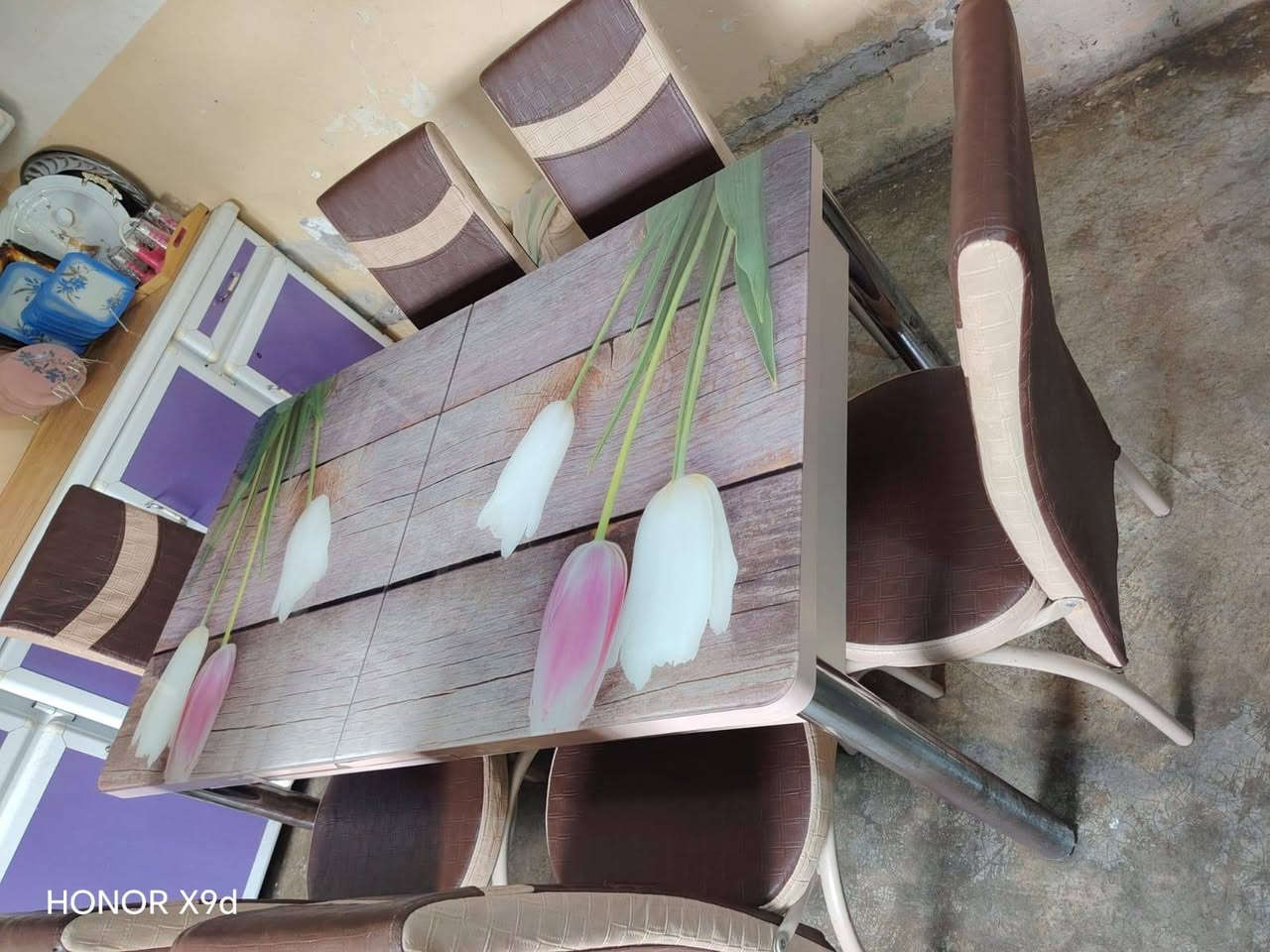ميز طعام للبيع نضيف مابي اي عيب استفسار اتصال ع رقم *********** كركوك, العراق
