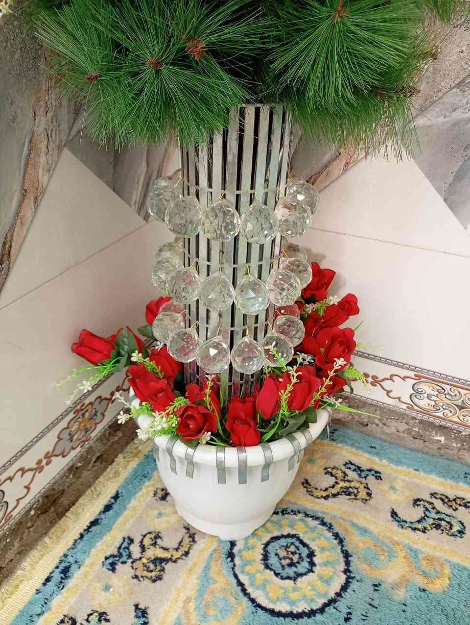 شجرة ميلاد • ثريا • صناعة يدوية