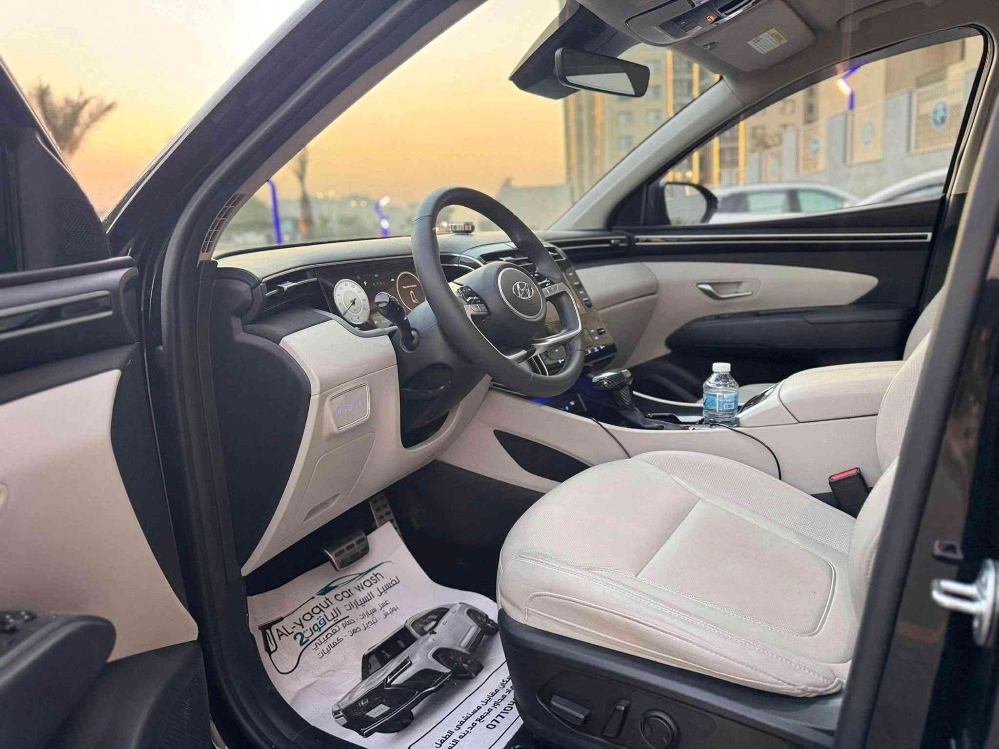 📢📢📢📢📢Hyundai Tucson 📢📢📢
هونداي توكسان محرك بانزين.مواصفات.موديل 2023
السيارة شاصي .و لغد  ودواخل كفاله

1-محرك2500
2-حساسات أمامية وخلفية وجانبيه.
3-رادار أمامي وجانبي وخلفي ونقط
4-كشنات جلد بيجي ملكي 

5-تدفئة كشنات أمامية وستيرن تدفئة 
6-فتحه سلايد 
4-7فور ويل

8-لايتات عدسات تختلف عن العادي

9-صندوق كهرباء ومن تقترب منه يفتح أوتو.. 

10-لون أسود —صور الحادث بلمنشور

11-سستم صوت Bose 

12-أوتو هولد
13 -مساعدة النزول من المنحدرات 

14-شاحن تليفون واير ليس 

15-بدون أيرباك بلادي

16-أوتوستوب 

17-أنارة مخفيه بلدشبول والبيبان

18-شحن تايب سي -دخول ذكي واناره ترحيب 
19-تشغيل عن بعد
20-أربعه انظمه قيادة 

21-ويل كب نجمة حجم19

22-شاشةكبيرة أبل كار بلي.وأندرويدأوتو 

وكوومة بيها بعد مواصفات السيارة  للأستفسار تلفون أوواتساب (***********)
