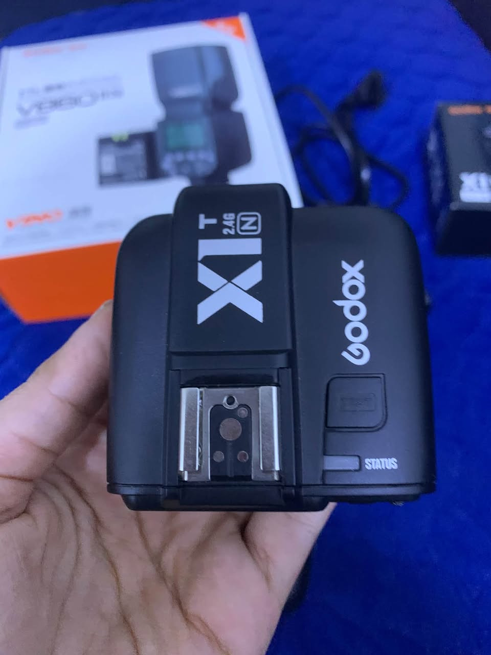 فلاش Godox V860III • تريجر X1 كانون • نظيف وشغال