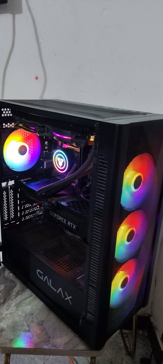 Pc للبيع
كارت شاشه:RTX 3070

معالج: core i7 10700
تبريد مائي RBG
باورسبلا 700

RAM 16 gb ddr4 3200 RGB
 ssd 128
HDD 1T

M.B H510
حاسبه نضيفه
 مكاني بغداد شعب 
رقم ***********
سعر 900
