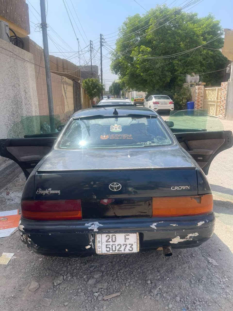 كراون بطة موديل ١٩٩١ سيارة لون ازرق كفالة محرك نضيف  كير نضيف ويل كب بلادي تبريد نقص غاز  سيارة مال جناي سعر 48 وبيه مجال عنوان بغداد المدائن اتصل واتساب *********** بغداد, العراق
