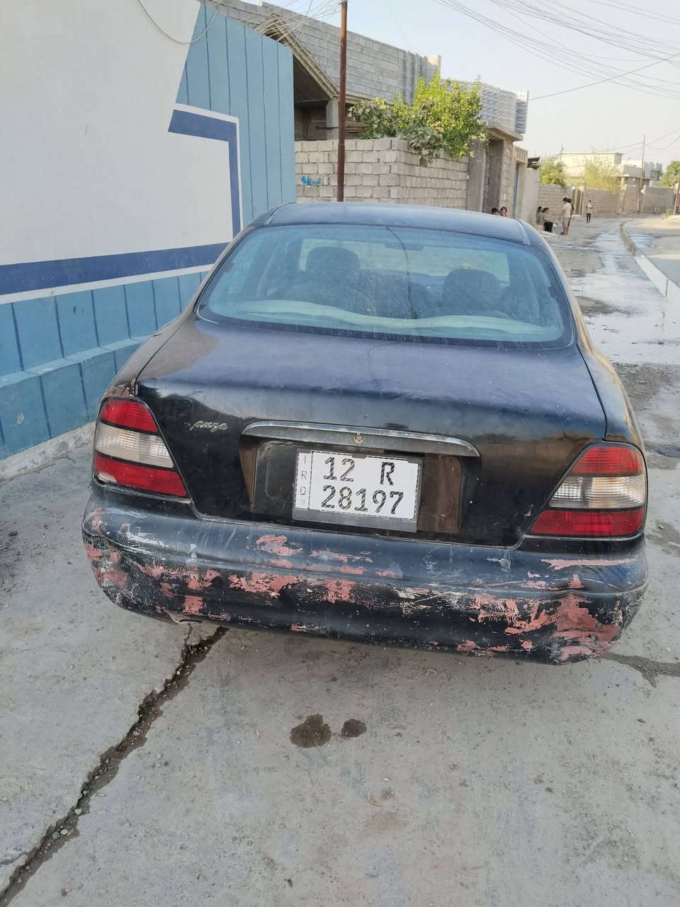 السلام عليكم عندي سيارة لكنزا موديل 2000 رقم نينوى انكليزي للبيع محرك فكترة حجم 18 كير دايو اوتوماتيك الكير مرات البك ماينمر يشكل سعر 18 ورقه للستفسار اتصل عل رقم ***********@@
