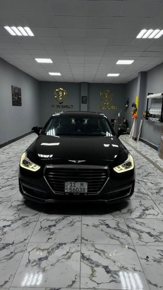 Genesis 2019. G90
السياره كلش حلوه ونظيفه 
السياره (كلين تايتل ) مابيها قطره صبغ شرط الفحص 
مواصفات السياره 
- كامرات 360 درجه 
-بيبان شفط 
-جنطه شفط 
-جنطه تنفتح اوتو عند الاقتراب
-داتا شو 
-الكشنات تدفئه وتبريد الاماميه والخلفيه
-تدفئة ستيرين
-3 قطع تبريد
-كشنات كهرباء
-رادارات 360
-نقطه عمياء 
-تنبيه الخروج عن المسار 
-مثبت سرعه 
-كير طياره 
-تحكم موس بالشاشه
-3 شاشات كبيره
-تحكمات خلفيه في الشاشات 
-بردات اوتو بلادي
-سستم صوت 12 سماعه 
-تبريد منفصل امامي خلفي 
-المري شفط +قلاب
-حساسات اماميه وخلفيه 
-نظام ترحيب 
-محرك v8 -5.0
-فتحه سقف
-كشنات خزن الاماميه والخلفيه 
-السياره بحاله الوكالة
-وبعد بيها مواصفات كلش هواي المعروفه بال g90 
-ماشيه 115 الف كليو  
السياره عليها ادامه كامله والسنويه جديده ورقم جديد 
تحويل مباشر 
ماناقصها اي شي 
السعر 28 ورقه وبيها مجال 
ماتحصل بهيج سعر 
الي تعجبه السياره يراسل واتساب  او يتصل 
واذا شراي يشلع عيوني 
***********
