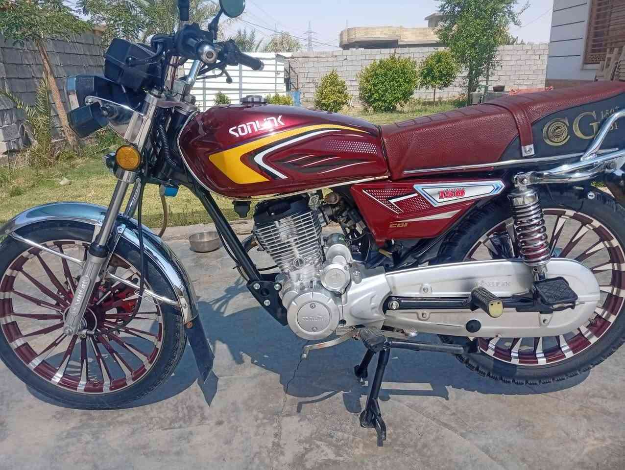 سلام عليكم دراجه يراني جديده جاهزه من كلشي السعر 750 قفل
*********** بي واتساب

