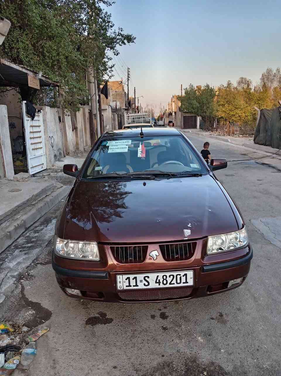 سلام عليكم سمند مديل 2012  سياره حلوه وجاهزه عله آخر حبايه سياره مصبوغه لجماله إثر جراد وعدي صوره قبل ما اصبغه مكفوله من ضربه سياره وله تبديل سياره مكينه جديده كير جديد حداديه جديده دوشمه جديده سياره حلوه كلش تراي زيرو سحب طير سياره بسمنه ورقم نكليزي سنويه 29 سعر سياره 40  وبيه مجال لطيبين مكان بغداد فلكت حي نصر رقم ***********
