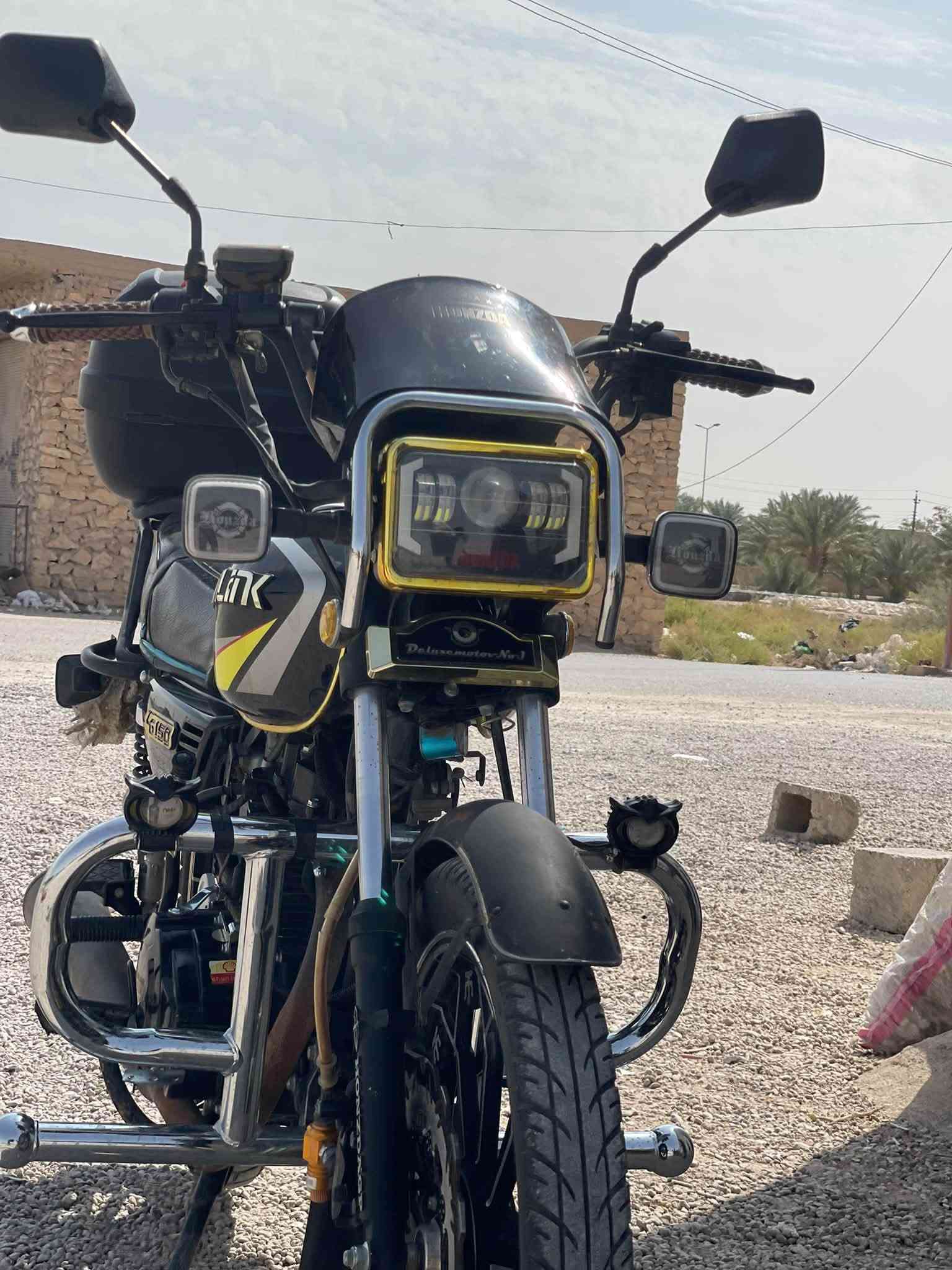 للبيع: دراجة Sonlink CG150 MAX(سونك)بحالة ممتازة
حجم المحرك: 150  دراجه نضافه 💯
بصمه تشغيل عن بعد كلشي بي بعده شركه السعر ٩٠٠ وبي مجال للطيبين 📍الرمادي زنكوره القريه العصريه للاستفسار 📞***********
:
