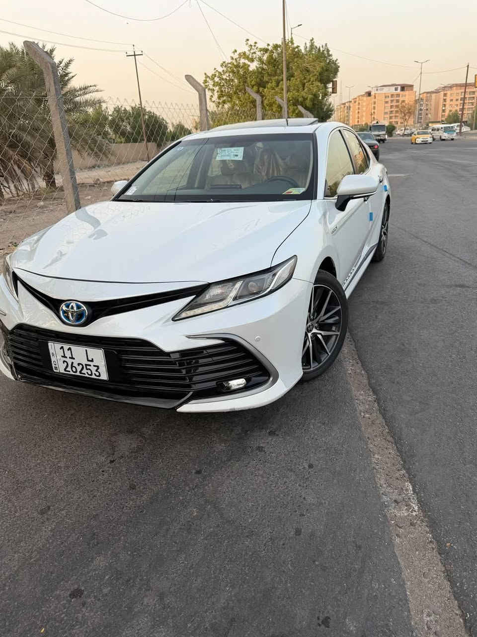 كامري 2024  خليجي
عبد اللطيف GLi
فول موصفات للاخير السياره 
مكفوله من الصبغ والتبديل
ماشيه 58 الف حقيقي  
برده خلفيه 
السياره جديده ونظيفة 
رقم بغداد بأسمي 
مكانها بغداد / الدوره 
للاستفسار ***********
(ملاحضه بارد 4 أصابع بالبنيد)
