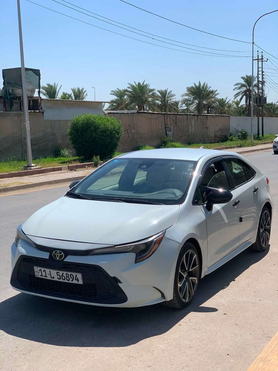 كورلا 2022 وارد امريكي مكينه 1800 بانزين عادي ماشيه 85 قطعه وحده صبغ فقط البنيد والباقي بدون صبغ وجاملغ امامي ايسر بارد فقط السياره باسمي هزه ورقم بغداد الجديد تحويل ثاني يوم السياره جاهزه بدون نواقص كير مكينه صدر تبريد تايرات كله جاهز السعر 133 وبيه مجال بسيط سونار بل منشور
*********** 
***********
