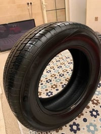 طخم کامل تایر  شرکة دنلوب یابانی اصلی 265/60/R18نظافتها اکثر 90% تاخم ...
