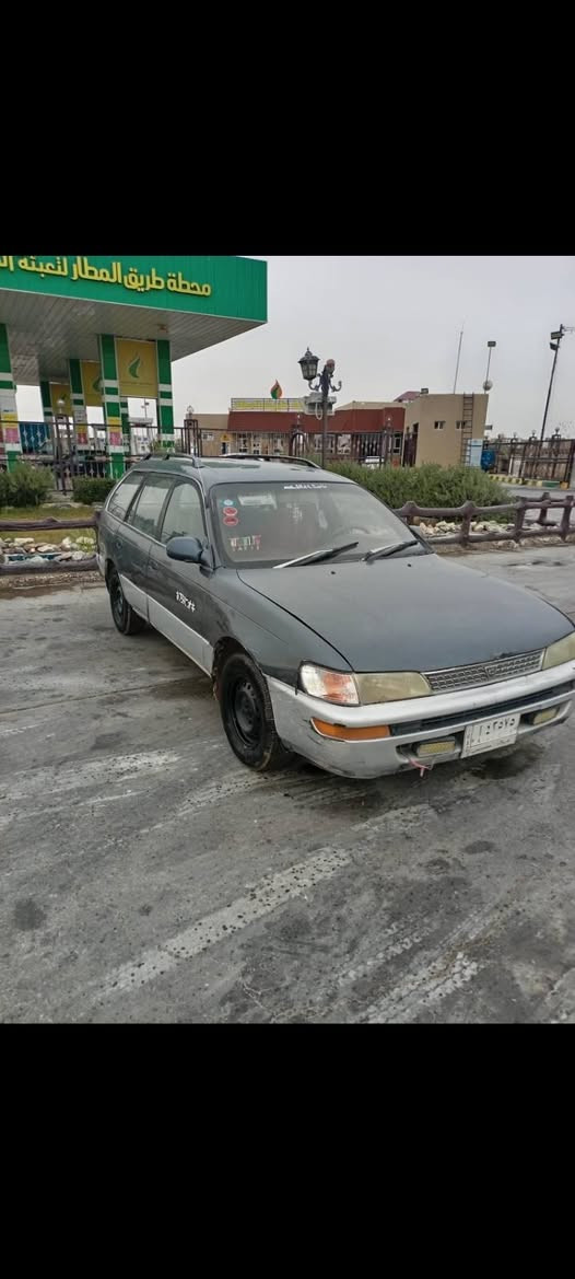 السلام عليكم
كورله ستيشن مديل 1992
للبيع مكفوله من كير و مكينه و حداديه
تخم تاير  رقم كربلاء خصوصي
سنويه لغايه 2027/12/5
العنوان النجف الأشراف /حي القدس 
 الأتصال والأستفسار ع هاذا الرقم ***********
