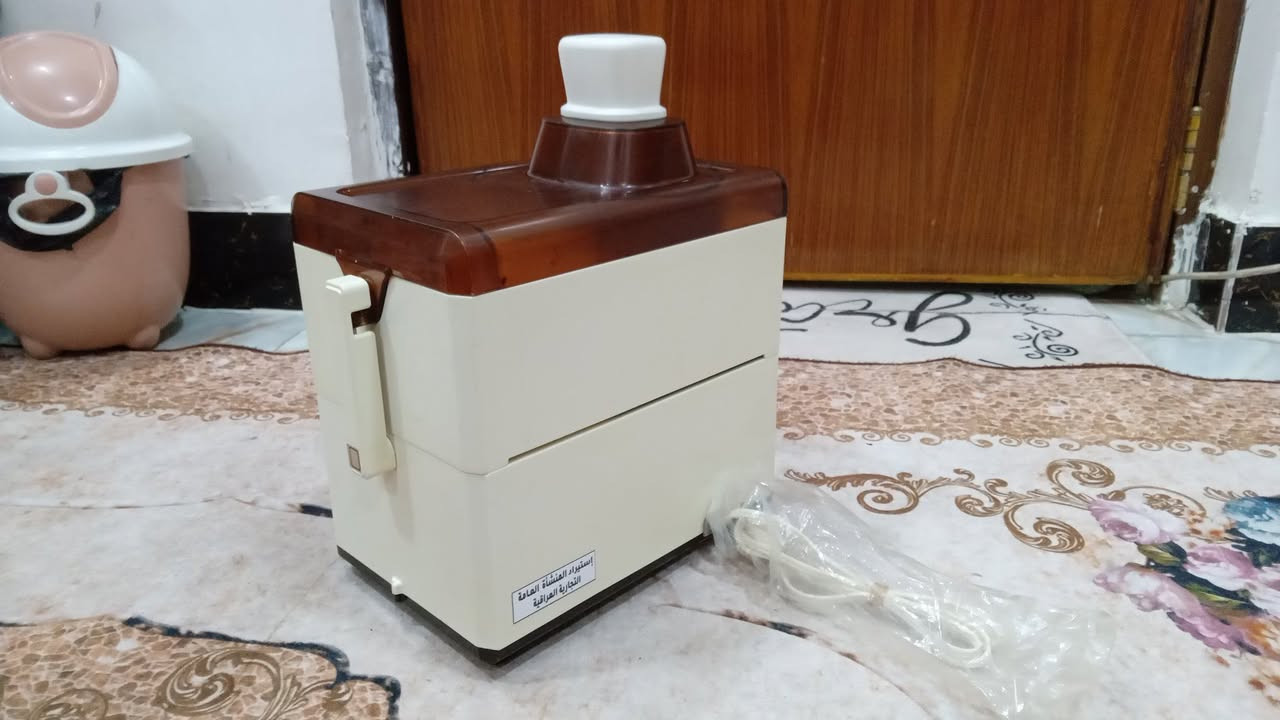 سلام 👋 عليكم 
للبيع معصاره ناشينال اصلي ياباني استيراد المنشأه العام العراقية نضافه عالية جدآ جداً ع وضع شركه ليرغب بل شراء يراسل الصفحة خاص فقط او تصال 
***********
