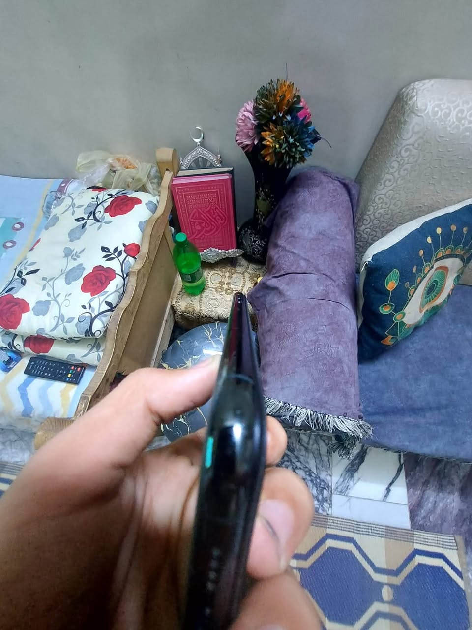 السلام عليكم أيفون 11ابور ماكس لون زيتوني 🫒 جهاز نضيف حيل شخطه مابي بدل بي شاشه وبطاريه100🔋أصليات ذاكره 512 سعر 350وبي مجال لعنوان البياع شرطه لخامسه رقمي *********** واتساب فقط 👍🏻
