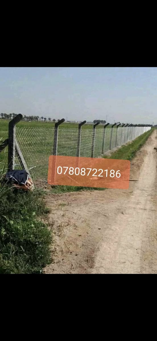 عمل ونصب الاسيجه ال بي ار سي BRC كرسته وعمل الأسعار حسب نوعيه سمك السيم للاستفسار الاتصال ***********واتساب 
***********واتساب

نص مكتوب في الصور:
- شركه النهرين عمل ونصب السيجه البيارسي *********** *********** ***********
- ***********
