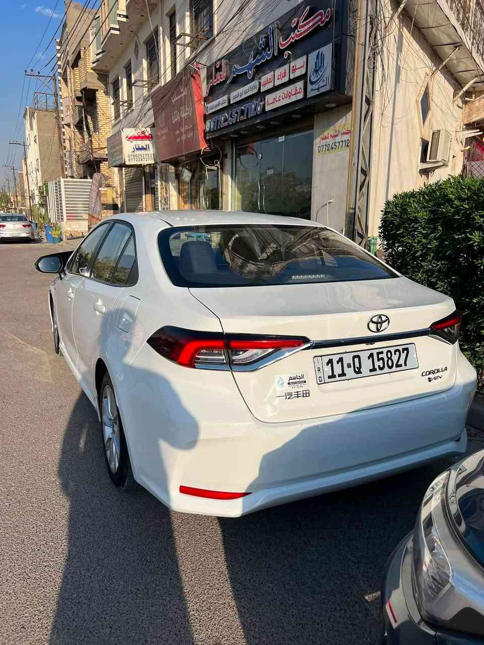 كورلا هايبرد 2024 للبيع
ماشيه 42 
داخل اسود 
تخم تاير جديد 

السياره باسمي تحويل ثاني يوم 
كير محرك تبريد كله مكفوله 

عدا طخه بسيطه بل الجنطه وموضحه بل الصوره 👍🏼

السعر 152 ورقه وبيها مجال للشراي 

العنوان :: بغداد :: حي الجهاد :: الضباط 
*********** 📞📞
