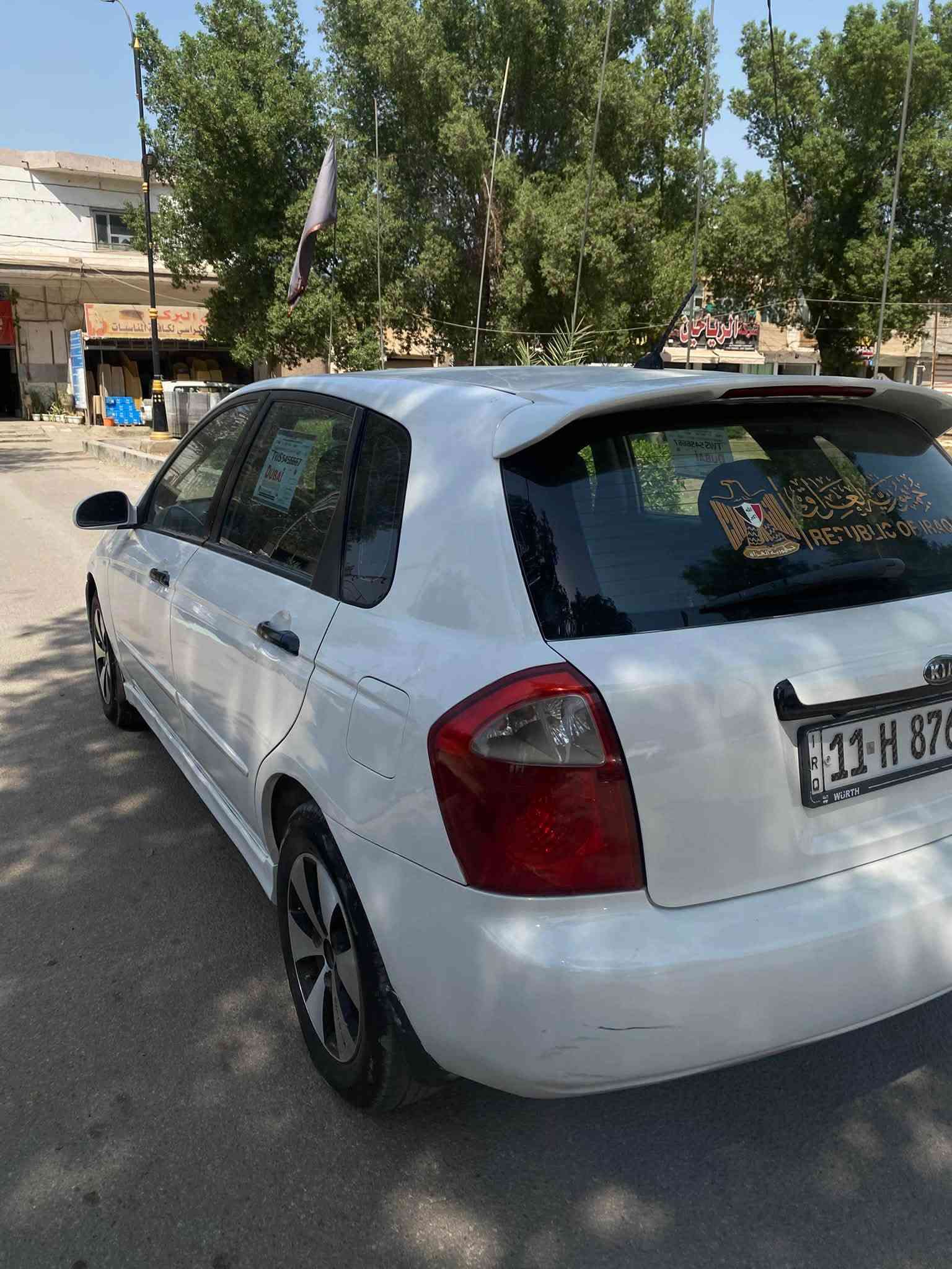 للبيع اسبكترا :2008
رقم : بغداد 
خليجي بيها الجاملغ الأمامي تعديل سطحي مصبوغا حزام 

مكينة :2000دوش 
السعر 66
مكاني حلة جمعية 
***********
