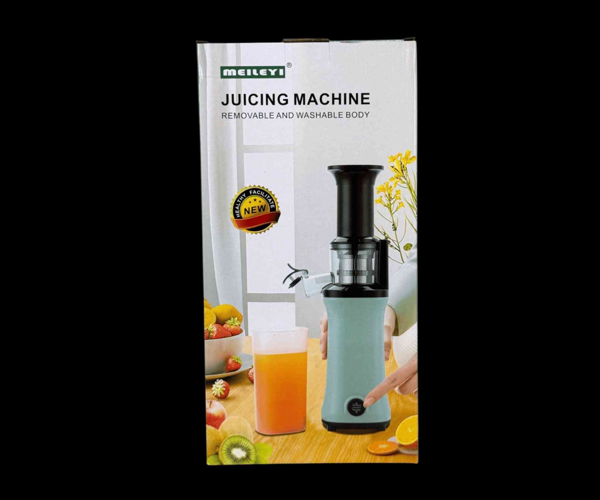 عصارة فواكه قابلة للتفكيك والغسل
Juicing machine removable and washable body MEILEYI

🔷الاستخدامات

🔹تحضير العصائر الطازجة من مختلف أنواع الفواكه والخضروات

🔹مناسب للعصائر الصحية ذات الجودة العالية بفضل عملية العصر  البطيء

🔹مثالي للاستخدام في المنازل والمطاعم الصغيرة

🔹المميزات

🔹تصميم جذاب وأنيق يناسب جميع أنواع المطابخ

🔹سهل الاستخدام والتنظيف بفضل أجزائه القابلة للفك والتركيب

🔹فوهة عريضة بحجم 85 مم تتيح إدخال الفواكه كاملة بدون الحاجة إلى تقطيع

🔹محرك بطيء يقلل من سرعة العصر لمنع الأكسدة ويحافظ على جودة العناصر الغذائية

🔹كفاءة عالية في استخراج العصير مع صوت منخفض أثناء التشغيل

🔹خاصية العكس التلقائي تمنع انسداد الآلة أثناء العصر

🔹نظام حماية من الحرارة الزائدة لضمان أمان الاستخدام

🔹قفل أمان لتشغيل آمن وفعّال

🔹أبعاد المنتج: ارتفاع 36 سم، عرض 10سم، طول 30 سم

🔹قدرة كهربائية 350 واط، تعمل على جهد 220-240 فولت، 5060 هرتز

🔹هيكل متين ومصنوع من مواد عالية الجودة لضمان عمر طويل

💳 ألسعر / 26،000 IQD
🚚يوجد خدمة توصيل
بغداد/ 3000 IQD
ألمحافظات/ 5000 IQD

نص مكتوب في الصور:
- SLAG-JUICE SEPARATION
- FEED PORT FEED BARREL SCREEN JUICE OUTLET EJECTOR ROD SCREW PROPELLER JUICE COLLECTING CUP JUICE MACHINE HOST