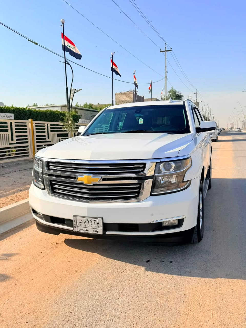 تاهو 2019 للبيع
لون ابيض 
وارد امريكي
ماشية 92 الف ميل
داخل جلد
كشنات اماي كهرباء
حساس خلفي
كامره خلفيه

تخم تاير جديد
حداديه جديده
دوشمه كشنات
كير جديد 
محرك كفاله 
تبريد وكهرباء كلها شغاله 

السيارة بيها جاملغين امامي وبنيد صبغ 
وبيها طخات وسونارها موجود 
رقم بغداد بأسمي تحويل 
مكانها (البصرة-الزبير)
سعرها $260 ورقة وبيها مجال 
للاستفسار 
‭***********‬ 
متوفر اتصال + واتساب
