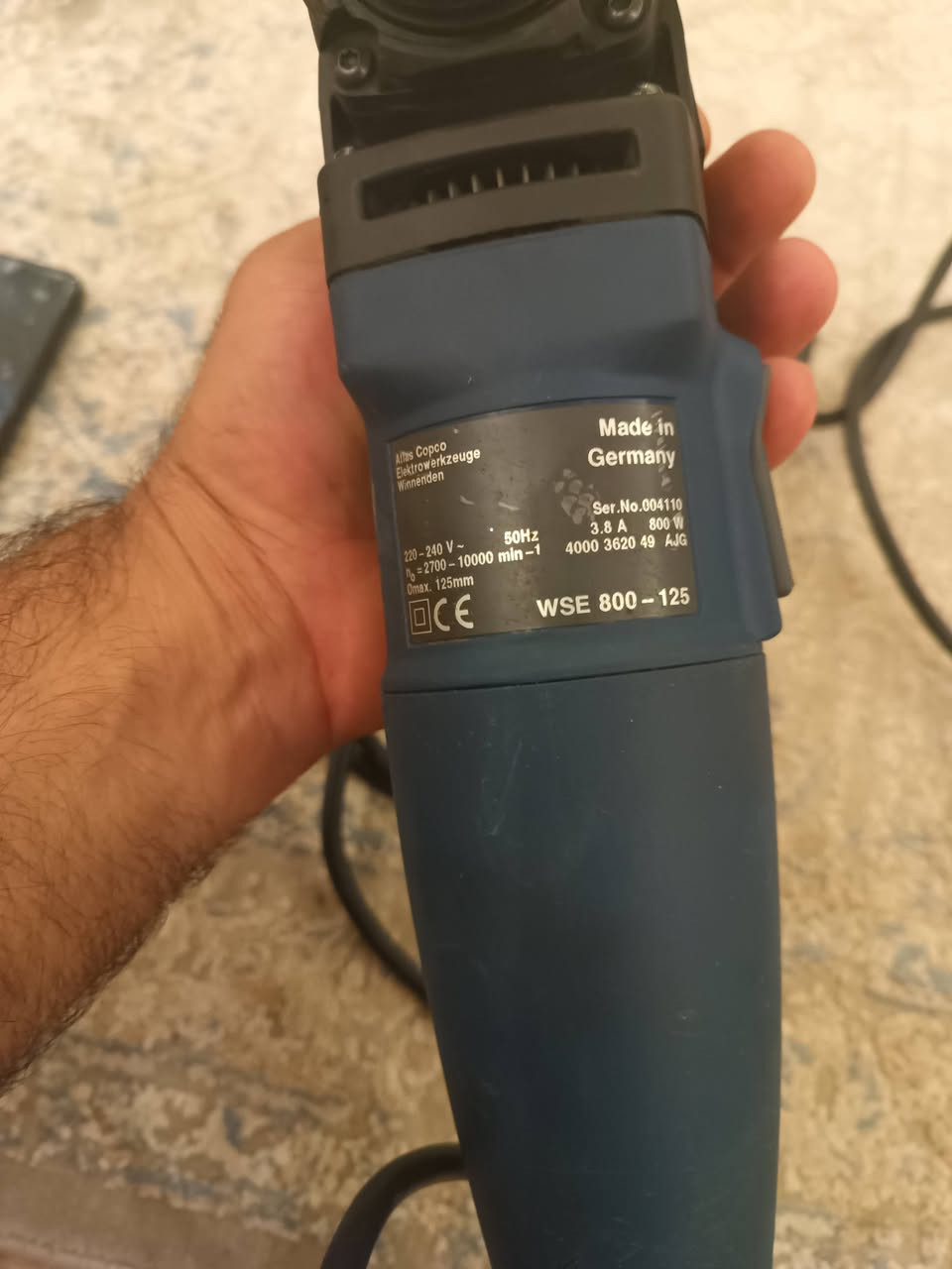 للبيع 

كوسرة AEG

صناعة ألماني 

85 الف

***********
