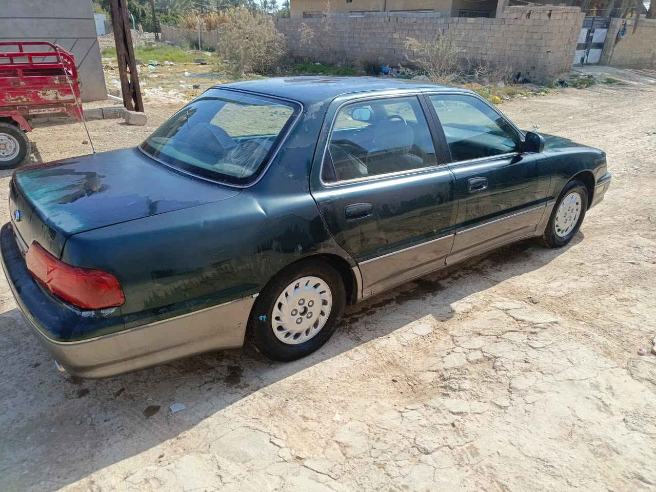 هوندا كراند رئاسي موديل 1997 رقم ديالى انكليزي شرط التحويل 
كير ومكينة سوناتا تو  ب25 ورقة وببها مجال ***********
