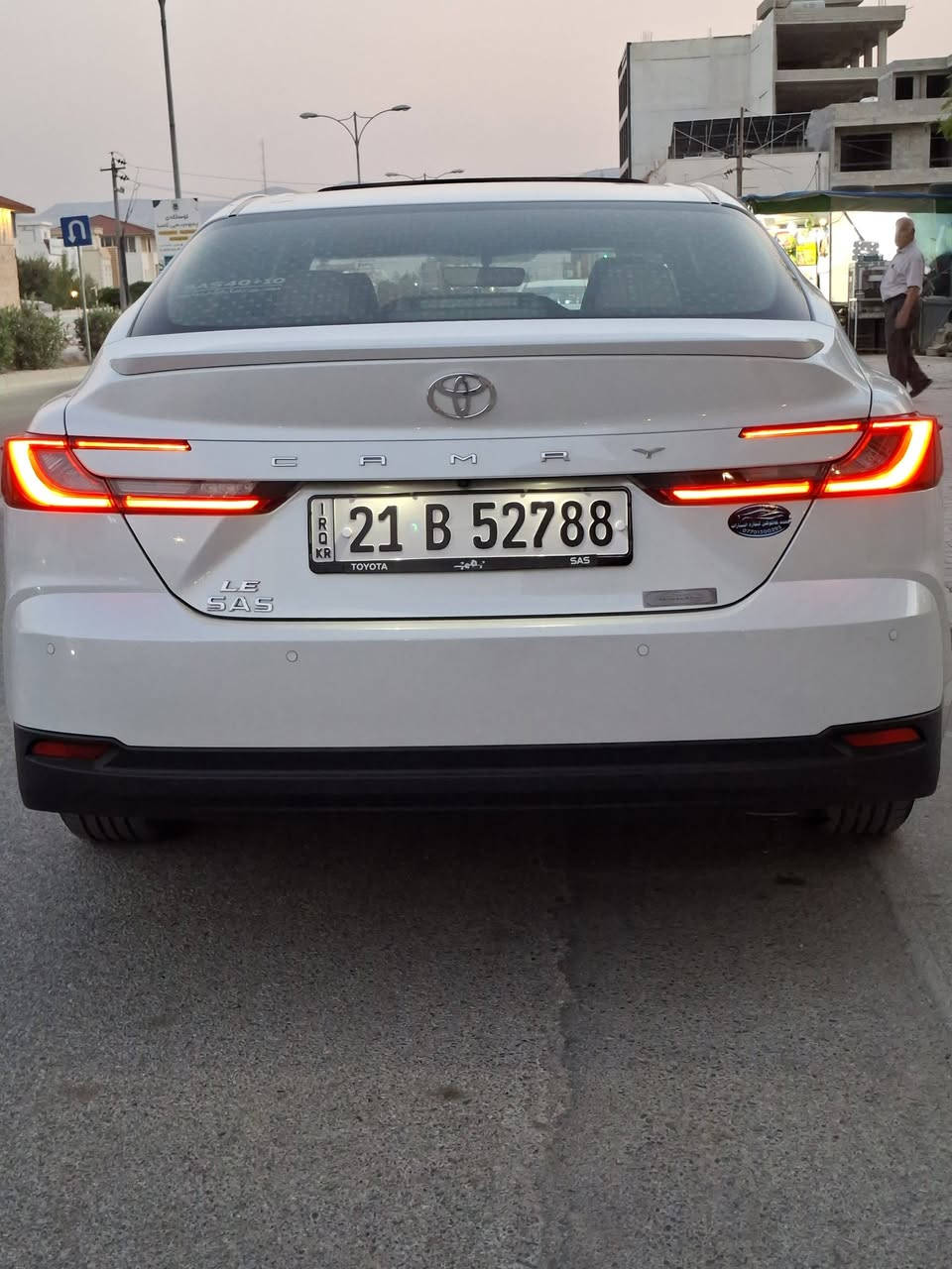 کامری2025LE سفری شە ریکە ی SAS
بە سمە 
60000km
سلایت
کوشن کارە با
حاسە ی پێش و دوا
ڕادار
لایت دە بڵ عە دە سە
شاشە
٤تایە تازە
پە ڵە یە ک بۆیاخی هە یە بە دە رگای دوای سە کن
بە ناوی خۆمە وە یە
شوێن سلیمانی
***********
وەتس ئە پ 
ڤایبە ر
