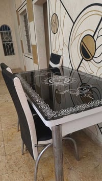 ميز طعام • ٤ كراسي • تلعفر حي الوحدة