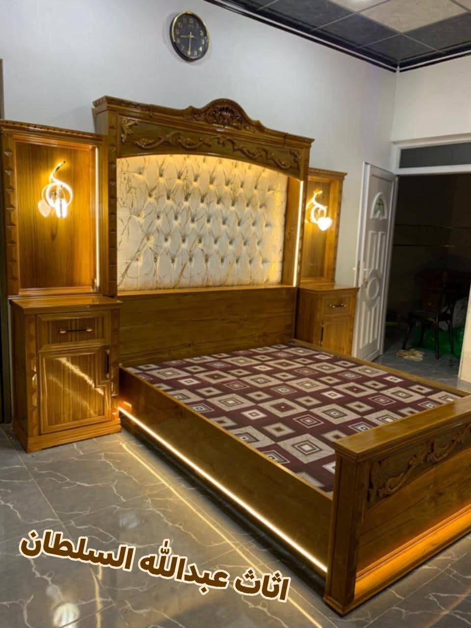 أناقةمنزلك_تبدأ_من_عندنا! 🪵🛋️
محتاج غرفة نوم أحلامك؟ أو ديوان يبيض الوجه؟
#نجارة_عبدالله_السلطان في خدمتكم!
نعمل "حسب الطلب" وبأعلى معايير الدقة والجمالية.
​👈 زورونا (الشرقاط - الحي العسكري - قرب المعارض  مقابيل الاستداره الثانيه )
أو راسلونا عبر الواتساب للاستفسار  والموديلات:
📞( ***********) 
أسلوب العروض والضمان)
​فخامة الخشب.. وإتقان العمل! 🪵🛋️💜 
​نحن نوفر لك الجودة التي تدوم طويلاً.
نتميز بتصنيع ونجارة الغرف والدواوين بأعلى المواصفات الفنية:
​تصنيع غرف نوم (تركيه بايدي عراقيه ) بتصاميم عصرية تناسب ذوقك.
​استخدام أفضل أنواع الخشب والإسفنج المكفول.
​تنفيذ دقيق "حسب الطلب والمقاسات" التي تناسب مساحة منزلك

نص مكتوب في الصور:
- اثاث عبد الله السلطان
- اثاث عبداللّه السلطان