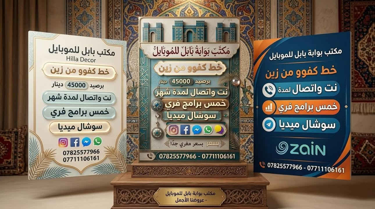 خط كفتو زين • رصيد ٤٥٠٠٠ • نت واتصال شهر
