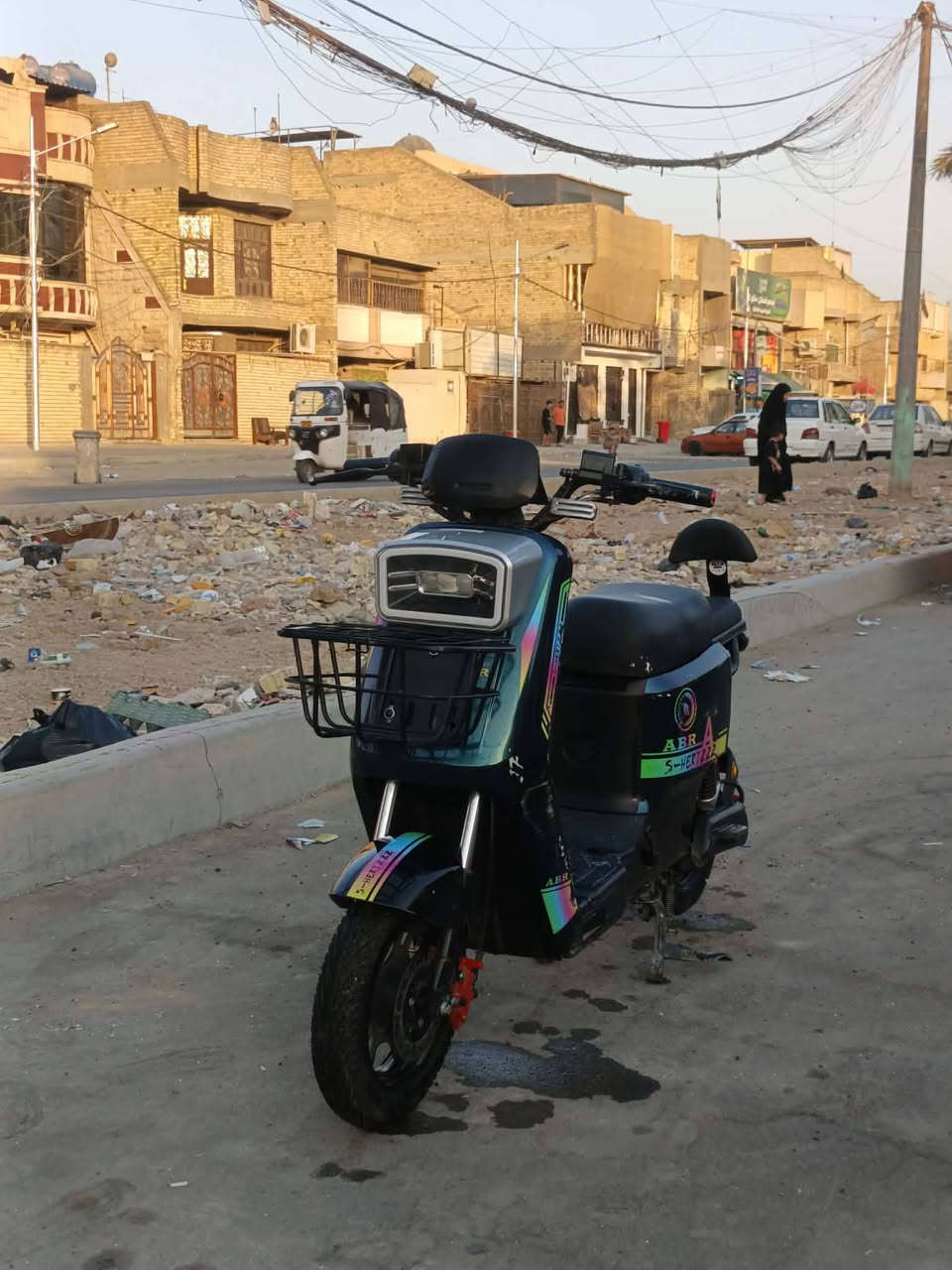 سلام عليكم 🔇
دراجه شحن R7

موديل 2026🔇

دراجه نضيفه جدا 

تمشي 40كيلو

بطاريات 5مسطره

لايتات عالي ناصي نوع زنون 💥

دبل اشاره💯

السعر 450 وبيه مجال بصيط 💯

العنوان العنوان بغداد مدينه الصدر 📍 

للاستفسار///***********
