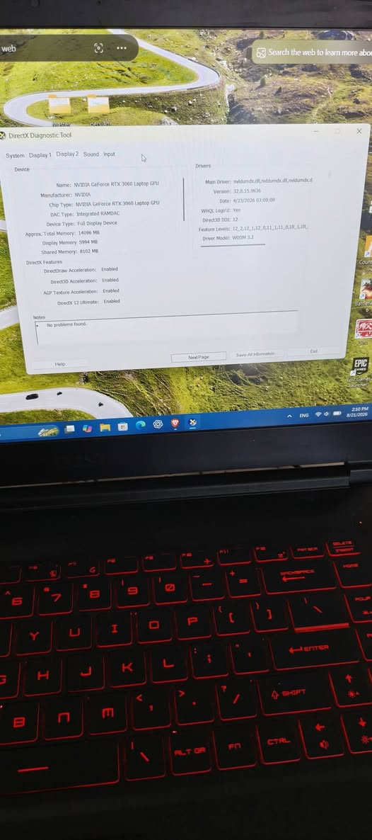 MSI GF 65 Thin 10UE 
لابتوب MSI للبيع نظيفة ومواصفات حلوة
تفيد العاب او برامج هندسية 
كارت شاشة RTX 3060 6GB
هارد تيرا 1 ssd
رام 16gb
شاشة 144hz حجم 15 دقة 4k وألوان مشبعة
سعرها ٨٥٠ الف دينار
مكاني بغداد الغزالية، متواجد فيس وواتس ***********
