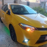 كورلا وارد أمريكي حادثها موضح بل صور مديل ٢٠١٤ السيارة جاهزة من جميع ا...