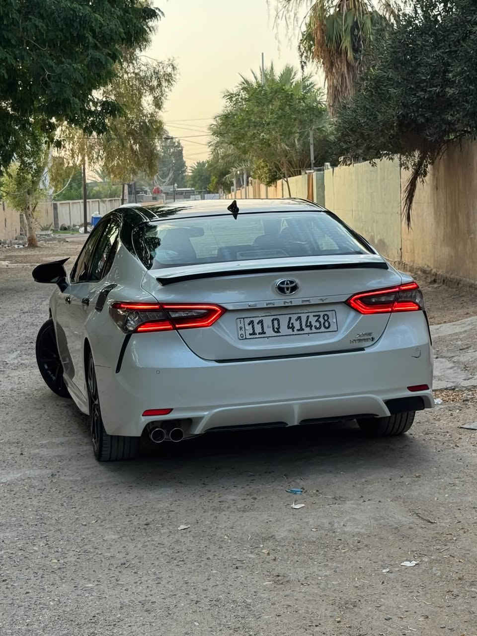 السلام عليكم تويوتا كامري XSE هايبرد للبيع 🔥 فول ما عدا فتحة السقف
الفئة الرياضية الأعلى والأفخم من الكامري 

الموديل: ٢٠٢٢ 
المحرك: ٢/٥ 
اللون الداخلي: [ أسود XSE المميز]

المواصفات المميزة:
بصمه ، قماره سوده رادار، تحديد مسار نقطة عمياء ، كراسي جلد رياضية، تدفئة وتبريد، شاحن لاسلكي، Apple CarPlay ، ثلاث انظمة قياده،تدفئه كشن اوتو هولد سايد بريك بصمه 
شاشة كبيره
السيارة نظيفة ، حادث بدون دواخل ، رقمها [بغداد بسمي] وجاهزة للتحويل.

السعر: [٢٠٠$] وبيها مجال للشراي

للتواصل: [***********]
