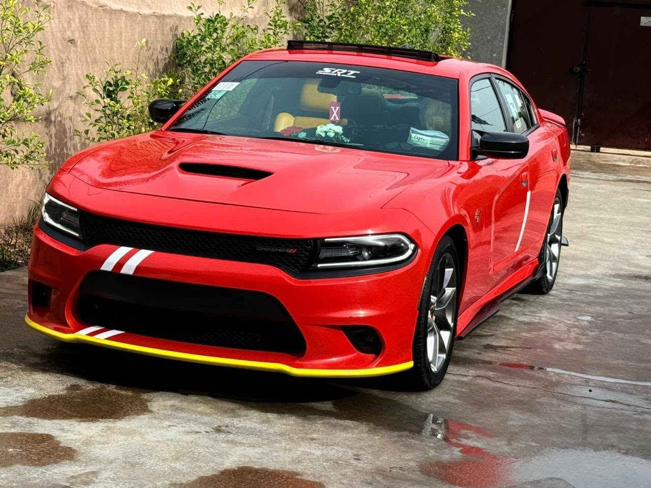 جارجر  جيتي GT  موديل19 ( خـليـجـي )
(شركه ليث العبيدي ) لون  برتقالي معروف المميز 
  فول  مواصفات 
(كفاله  عامة ) 
سياره جديده اي نقص ما بيهه ابد 📍❤️

(سيارة  ماشية 71  الف)
سياره جديده بمعنى الكلمه
سياره مصروف عليه و جديده مرتبه للخير 
رقم بغداد باسمي الجديد كلشي جديد
المحرك : V6.  3.6L .
المواصفات :
* جناح خلفي بلادي
* ويل قياس 20 انچ  بلادي تخم تاير جديد
* ستيرن رياضي . 
مقاعد رياضية جلد   مشمشي 
* مصابيح أمامية زنون . 
* كشافات الضباب زنون . 
* المصابيح الأمامية مع LED . 
* حساسات . 
* شاشه كبيرة مع نظام ملاحة نفكيشن GPS .
* الشاشة مع اوپشنات SRT . 
* سستم صوت الپاين .
* فتحت سقف (سلايد) . 
* مقاعد أمامية كهربائية عدد 1 
* مقاعد أمامية وتدفئة . 
* تشغيل عن بعد . 
* ستيرن كهربائي . 
* تدفئة ستيرن . 
* محدد سرعة . 
* تلفون بلوتوث . 
* كاميرا خلفية .
* مرايا متحسسة للاضاءة العالية .
* كير شفتر بالستيرن . 
* دخول ذكي (بصمة) .
سياره جديده بمعنى الكلمه )
السعر 280 ورقه 💲 
سعره حلو و سياره جيتي موصفات حلوه و خليجيه 
*العنوان:بابل
للاتصال ع الرقم: ‭***********
