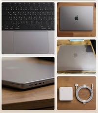 ماك بوك M3 Pro • شاشة ١٦.٢ إنش • بطارية ١٠٠٪