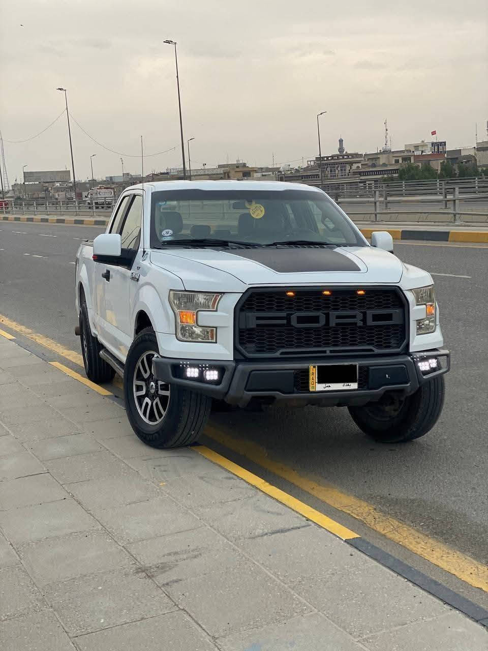 فورد f 150   2015 باب ونص
رقم بغداد الدولي باسمي مبدل ارقام وهزه جدد
مكينه 6 سلندر
حادثها فقط معمر نفسه وصبغ صفحه يمنه شواصي ولغود مكفوله من البدايه للنهايه شرط  وصور الحادث بالمنشور
محدث دعاميه وشباك رابتر  الدعاميه ب 4 اوراق والشباك ب2 ورقه

سعرها 145$ بيع فقط بدون مراوس
مكاني بغداد البلديات***********
