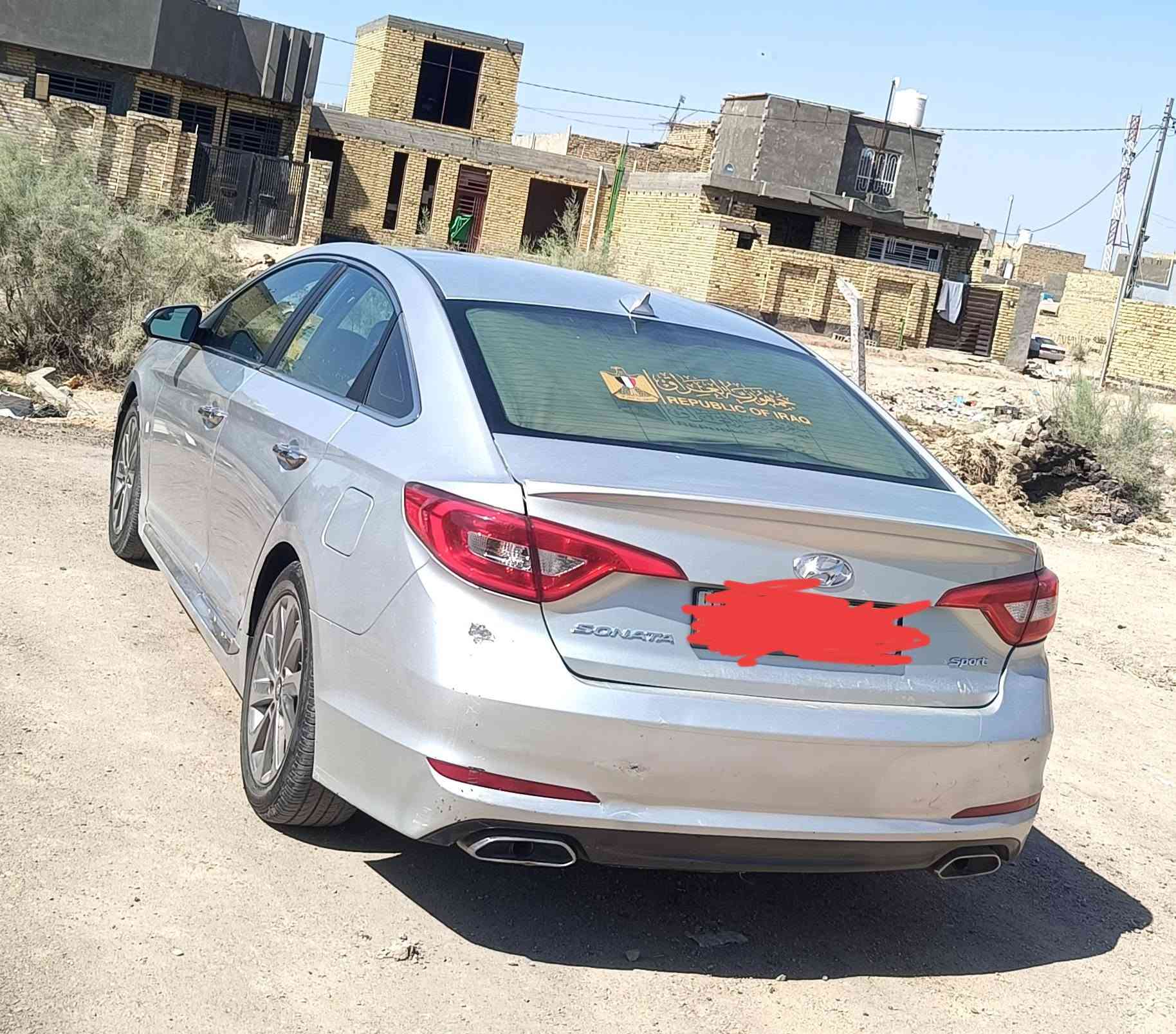 سوناتا ٢٠١٧ • سبورت امريكيه • حادثه باب السايق