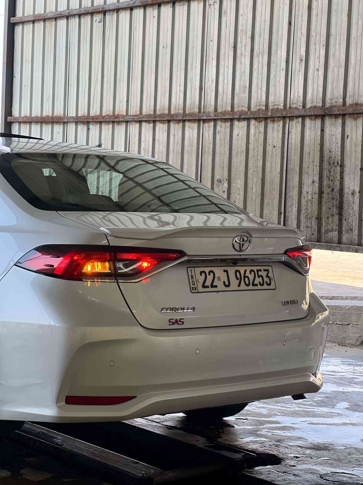 كورله 2024 خليجي ساز  جديددددة رقم اربيل هزه جديدة وسنويه جديدة  

تحكم استيرن فول 

فتحة سقف 

مري كهرباء واشاير بالمري 

لدات ولايت زنون 

محرك 1800 

بانزين فقط  

محرك وصدر وكير وتبريد ممتازة 

باقي المواصفات معروفه 

السياره جديدة وبدون صبغ  كفاله
السعر ١٨٠ بيه شويه مجال
الاتصال على هاتف +9647817428931

العنوان رمادي الانبار
