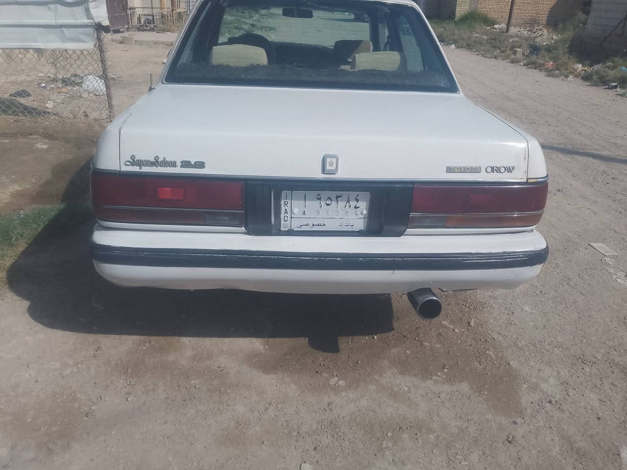 السلام عليكم سياره سوبر سيدان موديل 1988 رقم بغداد سنويه 2028 كير اوتماتيك محرك بطه تبريد شغال مصبوغه حزام لجماليه سياره نظيفه سعرها 40 وبيها مجال الاتصال على الرقم ***********
