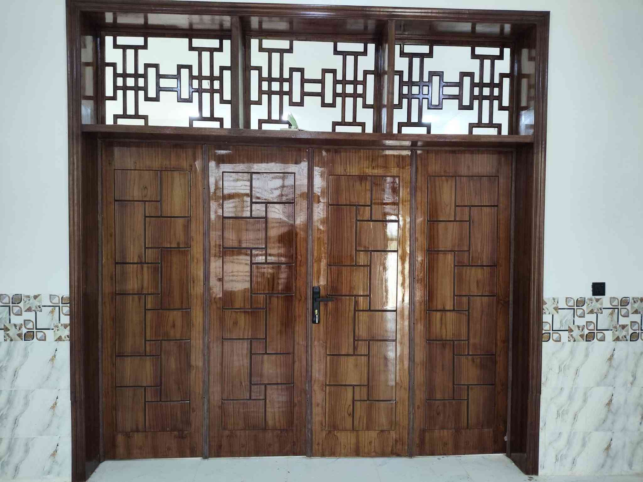 السلام عليكم تم  توصيل طلب 
ابواب صاج دفتريه مع ابواب داخليه 
صاج خمسه ملم وجهين القفل تركي 
الصبغ صاج درجه اولى 
نجاره علي كاضم 
بابل الحمزه الغربي واتساب 
واتساب ***********
