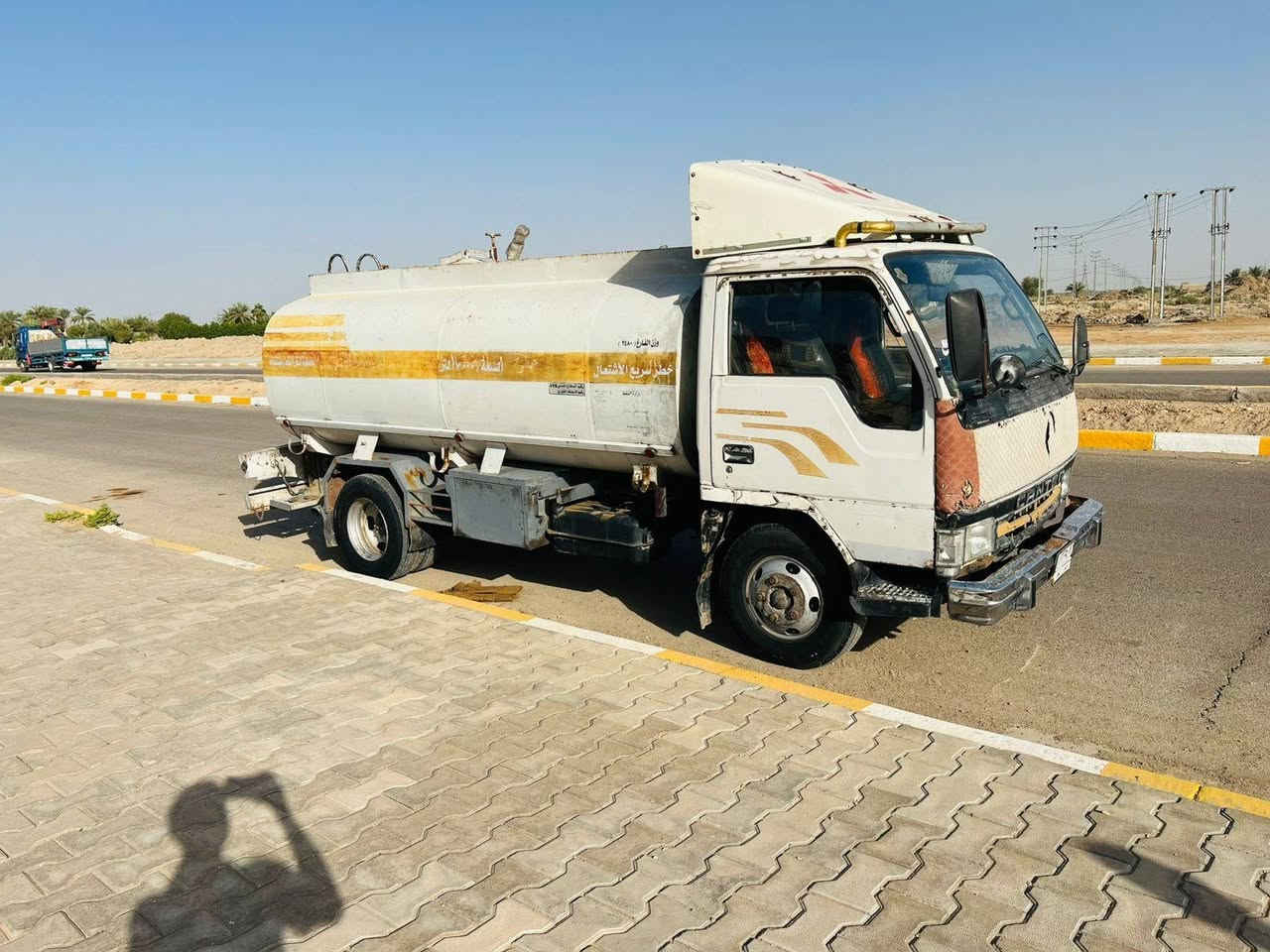 دنكر مسيبوشي للبيع رقم انبار حموله 7500 مكفول كفاله عامه  موديل 92 محرك كير اسكل تحويل مباشر السعر 80$ وبي مجال قليل *********** ‏ /‪***********‬‏
