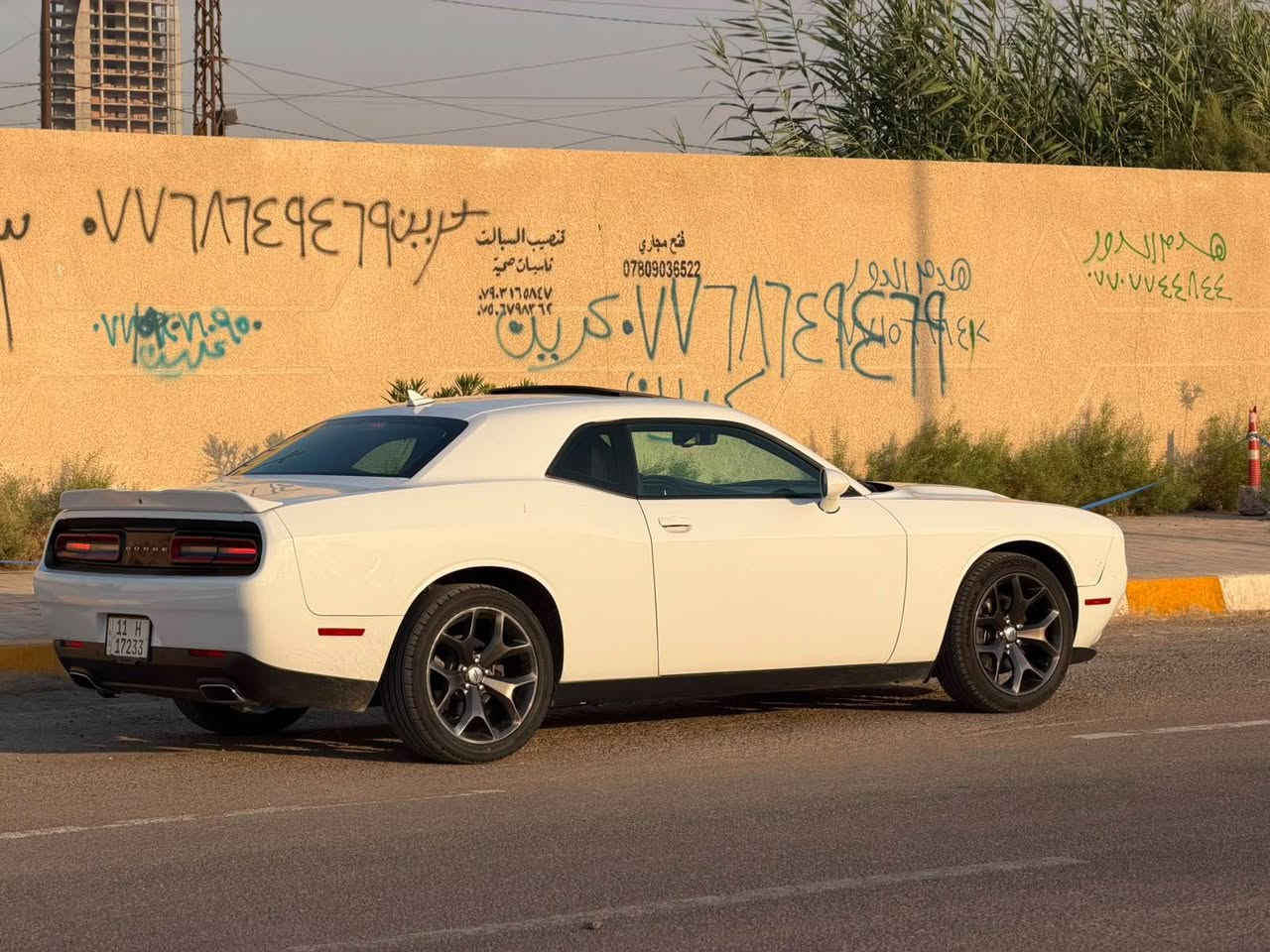 دوج جالنجر • SXT بلس • رقم بغداد