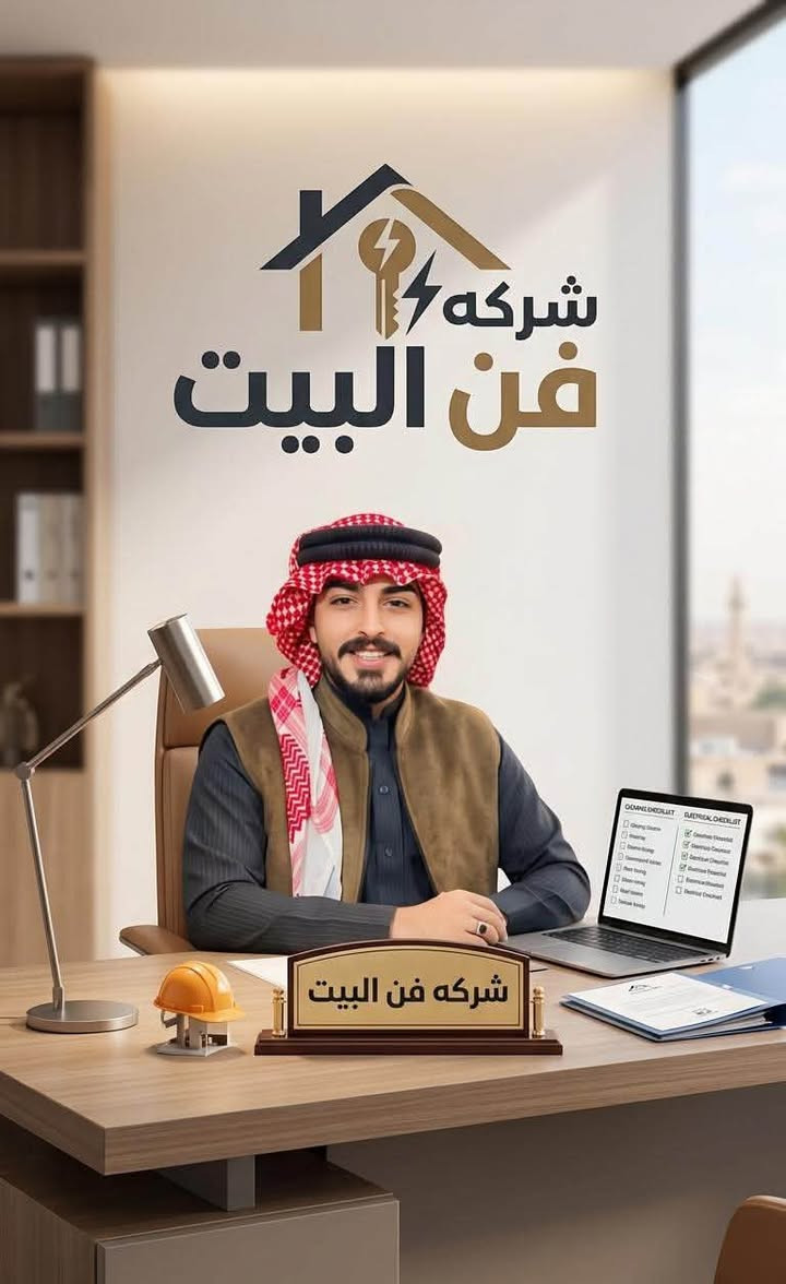 شركة فن البيت للصيانه والتنظيف اللامع للتنضيف الموقعي 
👷‍♂️ كادر مدرّب ومؤهل
⭐ خبرات عملية واسعة
🧼 دقة وإتقان في العمل
⚡ سرعة في الإنجاز
🏢 خدمات احترافية بمعايير عالية
✅ جودة نضمنها وثقة نفتخر بها
الاحترافية تبدأ من الخبرة. ✨
***********
إرسال رسالة على واتساب
