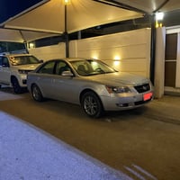 سوناتا 2008 مكينة ستة سلندر. 3.3L V6 لون رصاصي فاتح  وارد امريكي بدون ...