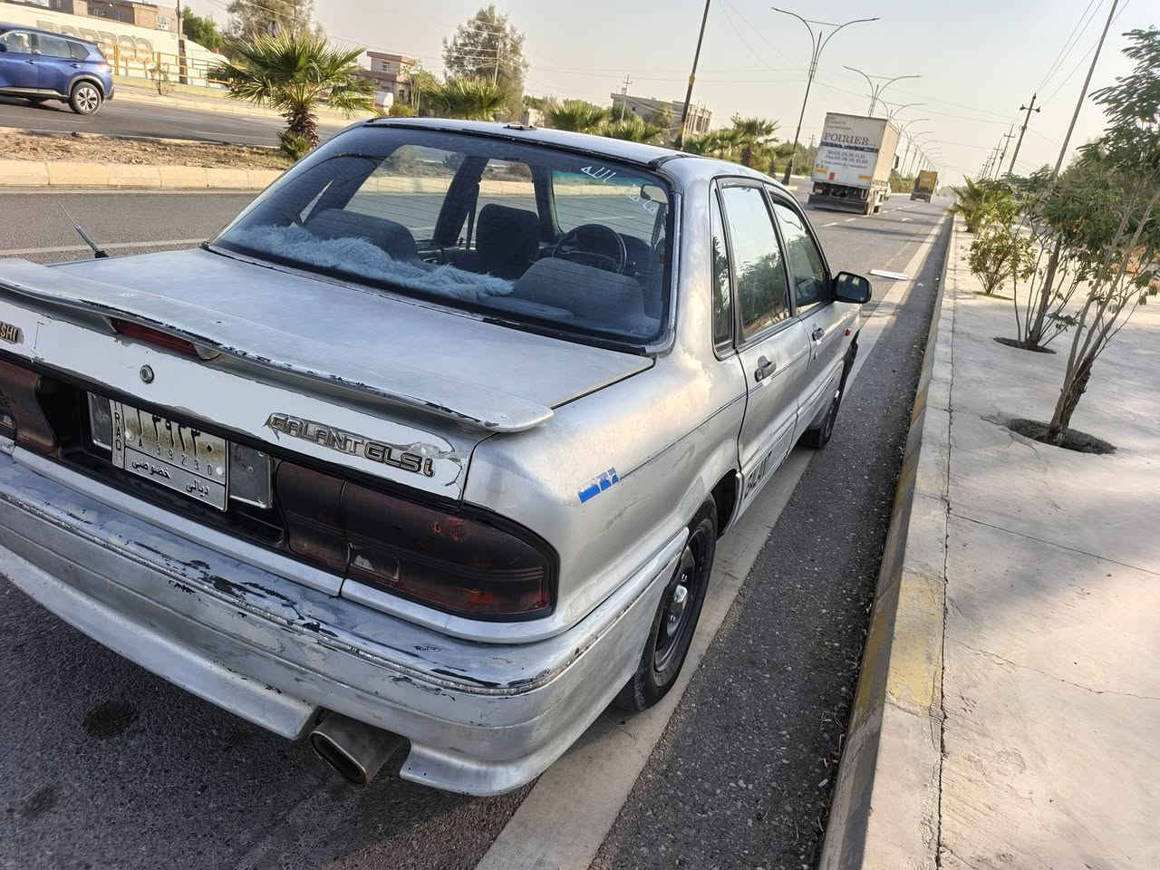سلام وعليكم سياره گلاند موديل ٩٢ بسمي شرط التحويل عنوان السياره كلارسعر٣٥  الستفساراتصل علاهاذه الرقم***********
