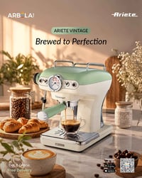 Ariete Vintage • ماكينة قهوة • ستايل إيطالي