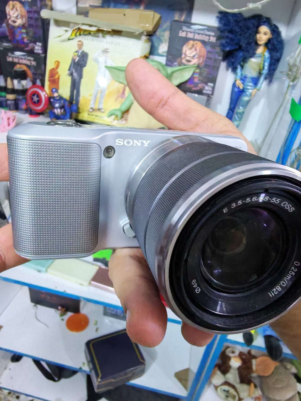 Sony 
Nex3
18.55
رام وشاحن وبطاريه اصليه 
فلاش اصلي
كراب  جلد
