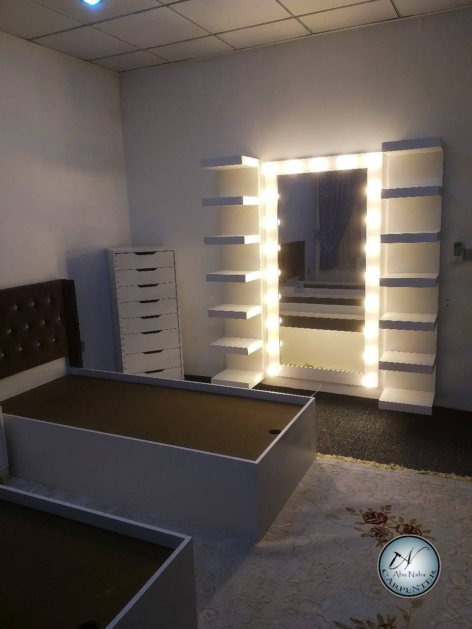 🌹ابو نبأ للنجارة والديكور 🌹
يقدم لكم كل ماهو جديد من الديكورات الخشبية 
غرف نوم مودرن 
دريسينغ روم
كونترات مودرن وكلاسيك
ديكورات تحت الدرج وديكورات عامة للمنازل 🏠 والمحال التجارية
نوع الخشب mdf / hdf تركي مقاوم للحرارة والرطوبة والخدوش 💯 
ولأننا نسعى دوماً لأرضائكم ❤️ نقدم لكم تصميم 3D مجاناً (بعد الأتفاق)+ النقل والتركيب  🚚🔨مجاناً (داخل أربيل فقط) 
للأستفسار يرجى التواصل معنا على الارقام التالية 
⬇️⬇️⬇️
***********‪ 
#ويه_ابو_نبأ_النجار_لتحتار 
***********‪ 
عنوان المعمل⬅️ اربيل/ الصناعة الجنوبية /شارع 100‪
خلف معارض السيارات

نص مكتوب في الصور:
- AN Abu Naba CARPENTER
- DA Abu Naba CARPENTER
- AKU NAHRA CARPENTER
- Abu Naba CARPENTER