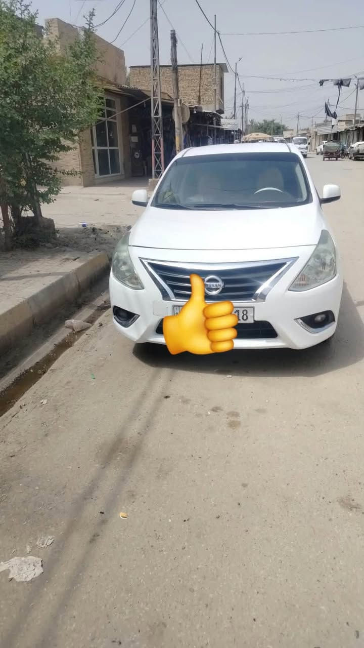 السلام عليكم 
نيسان صني هندي 
 موديل 19 للبيع فقط مابيه لاضربه ولاصبغ فقط بارد باب الجنطه  
بيها منظومه غاز 
رقم بغداد انكليزي  
السنويه لحد 2029 
تبريد شغال 
 تايرات جدد 
باتري جديد
مكاني الديوانيه سعره 97 وبيه مجال قليل 
***********
