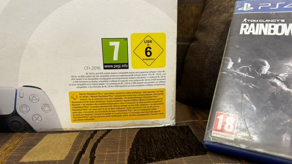 لبيع بلي 5 سلم نسخه اللامع اوربي ريجن 2
المساحه 1T مع كامل الملحقات كيبل الHMIو كيبل البور مع جويستك واحد بدون مشاكل و اقراص عدد2الجهاز كفاله ما مفتوح ولا داخل صيانه لك ستكر
المكان :ديالى بعقوبة
للتواصل واتساب:***********
السعر :800 الف قفل
