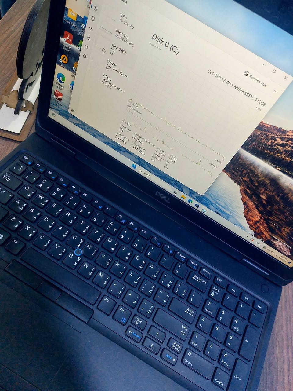 Dell Precision 3530 • i7-8850H • ١٦ جيجا ٥١٢GB NVMe